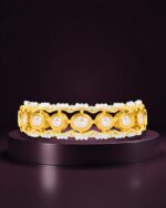 Pearl & Transparent Beaded Moti Kada