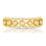 Pearl & Transparent Beaded Moti Kada - Image 2