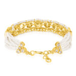 Pearl & Transparent Beaded Moti Kada - Image 3