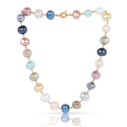 Eternal Multicolour Next-To-Real Pearl Mala